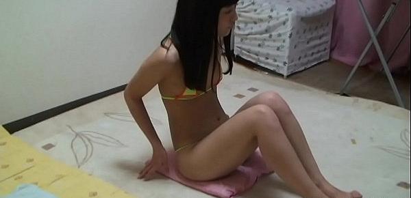  Japanese Teen Ai Hoshina Bikini Camel Toe